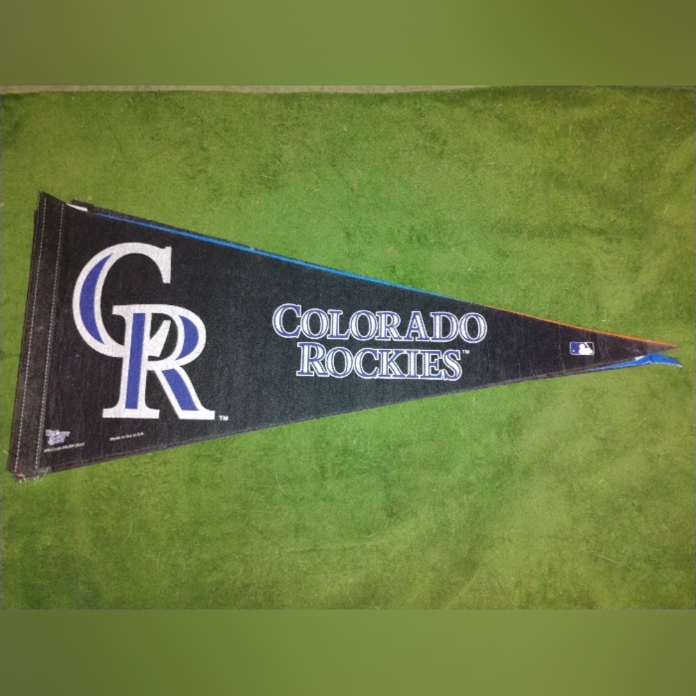 MLB Colorado Rockies Wincraft Sports 29" Pennant Flag